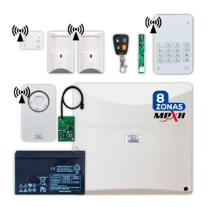 Kit Premium W. Kit de Alarmas Inalámbrica para Casas o Comercio